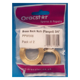 Oracstar Brass Back Nuts...