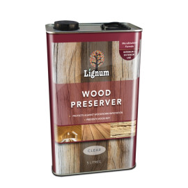 Lignum Wood Preserver 5L Clear