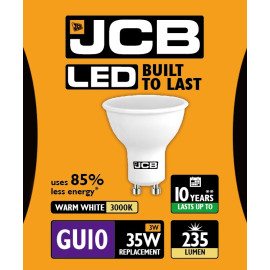 JCB LED GU10 3w 235lm 3000k...