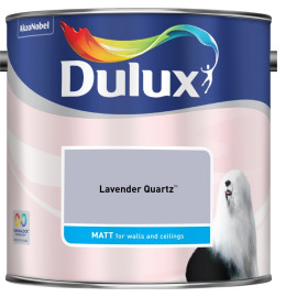 Dulux Matt 2.5L Lavender...