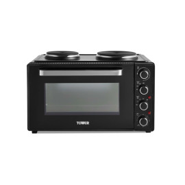 Tower Black Mini Oven With...