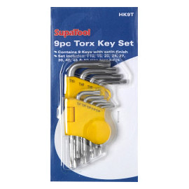 SupaTool Torx Key Set 9 Piece