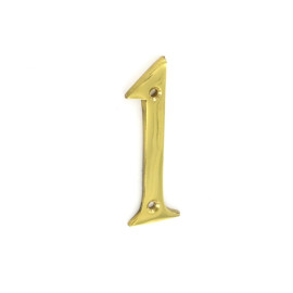 Securit Brass Numeral No.1...